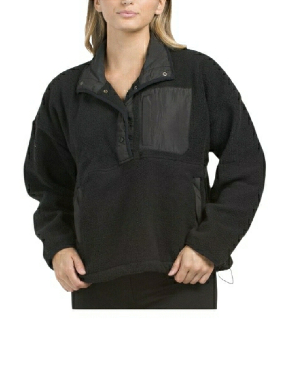 Anthropologie Wilo The Label Cosy Sherpa Deep Pile Fleece - XS